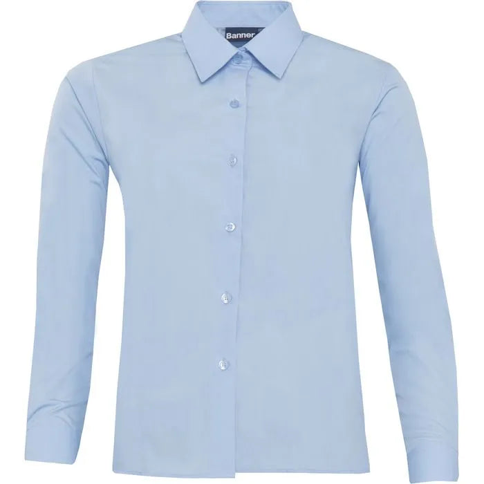Sacred Heart of Mary Light Blue Long Sleeve (Pack of 2)