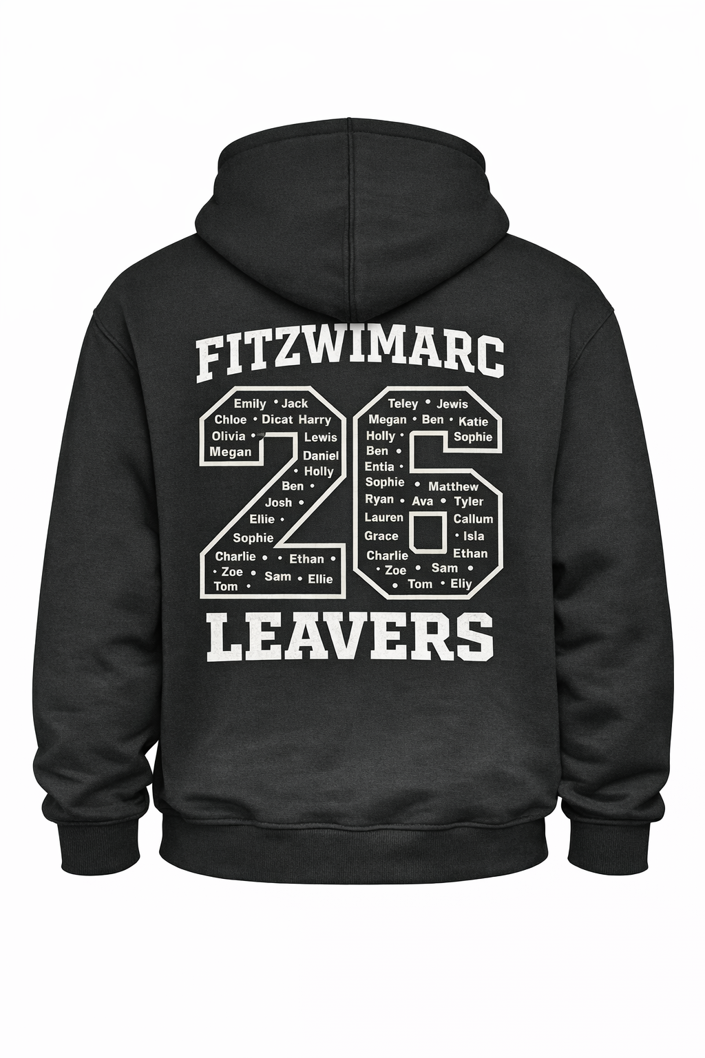 FitzWimarc Class of 2026 Leavers Hoodie - Deadline for Ordering 31st May