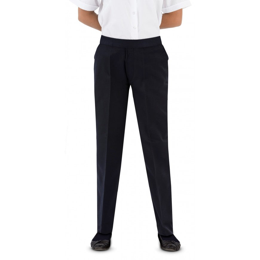 Girls Regular Fit Trousers - Grey