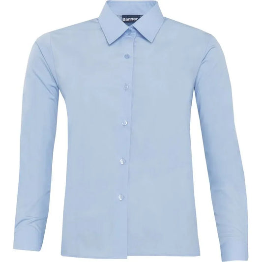 Sacred Heart of Mary Light Blue Long Sleeve (Pack of 2)