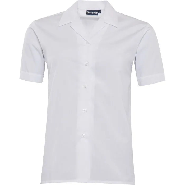 Sacred Heart of Mary 6th Form White Short Sleeve 6th Form Blouse (Pack of 2)