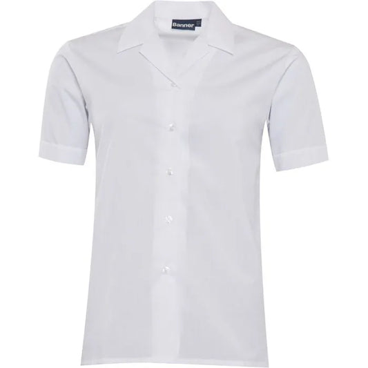 Sacred Heart of Mary 6th Form White Short Sleeve 6th Form Blouse (Pack of 2)