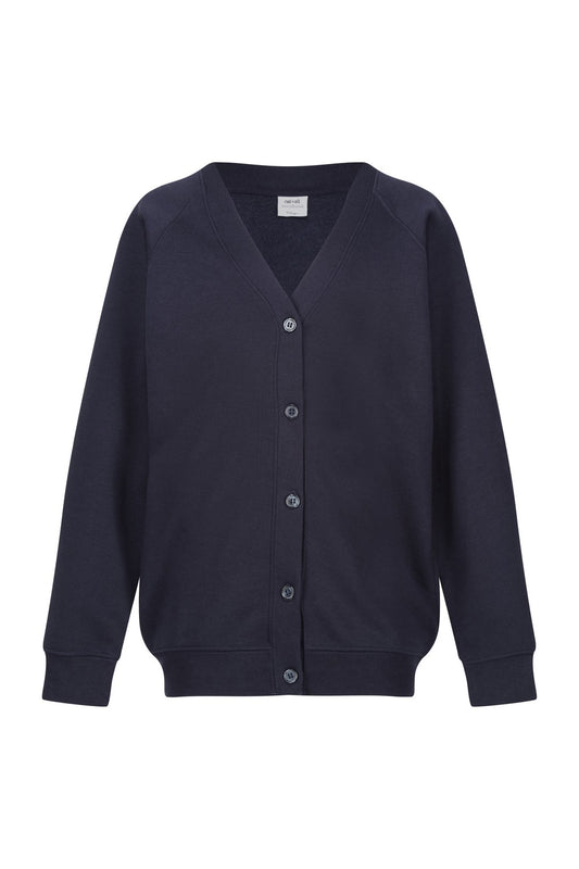 Sacred Heart of Mary Light Navy Cardigan