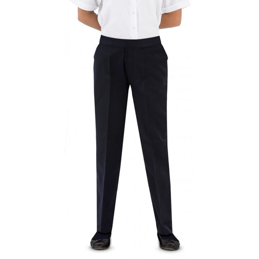 Girls Regular Fit Trousers - Grey